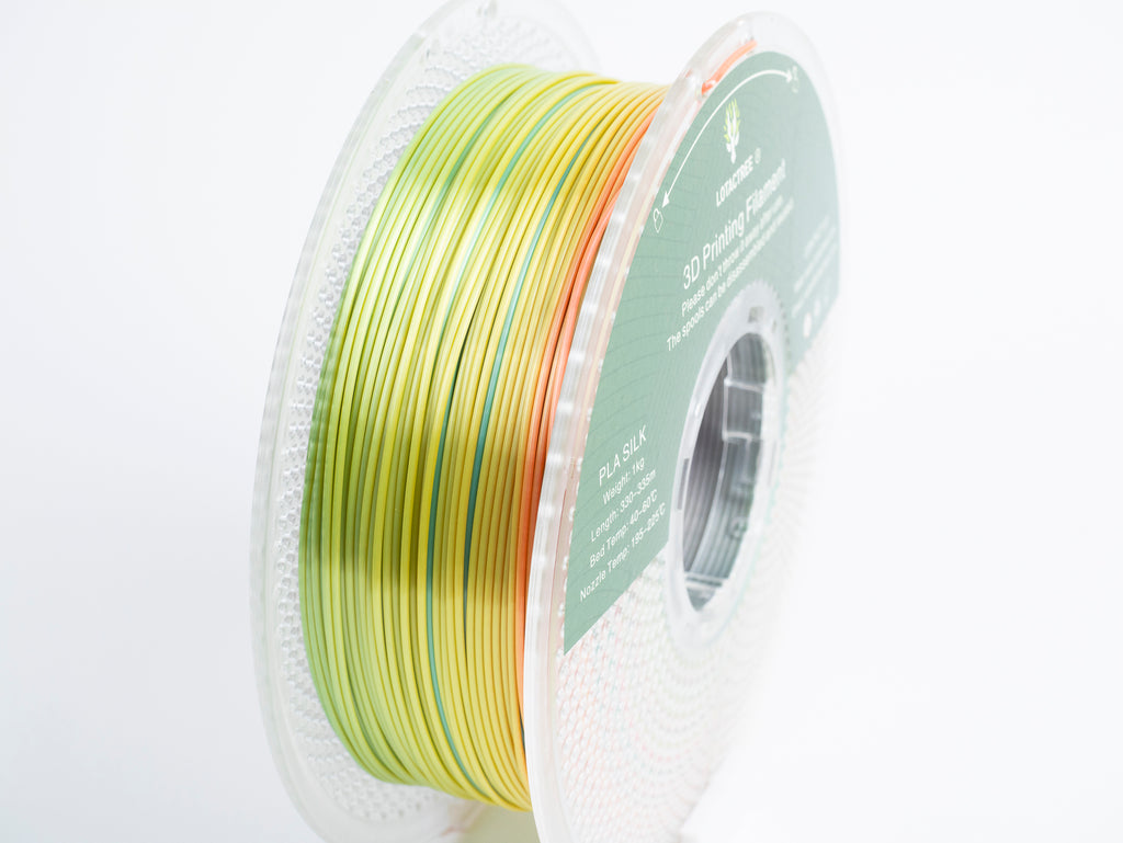 PLA Silk Multicor - Rainbow Candy - 1Kg - Bobina - Lotactree