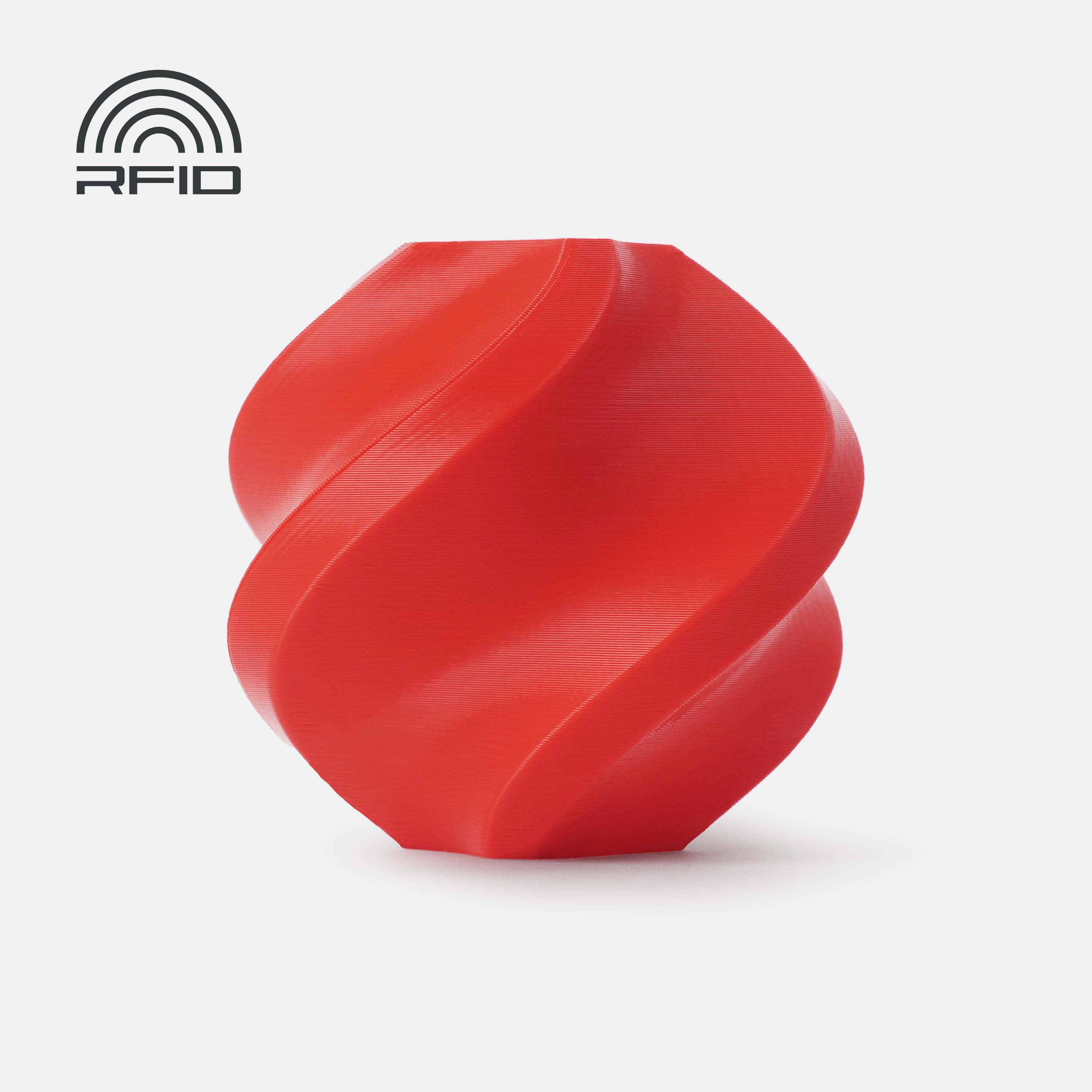 PLA Basic - Red - 1Kg - Bobina - Bambu Lab