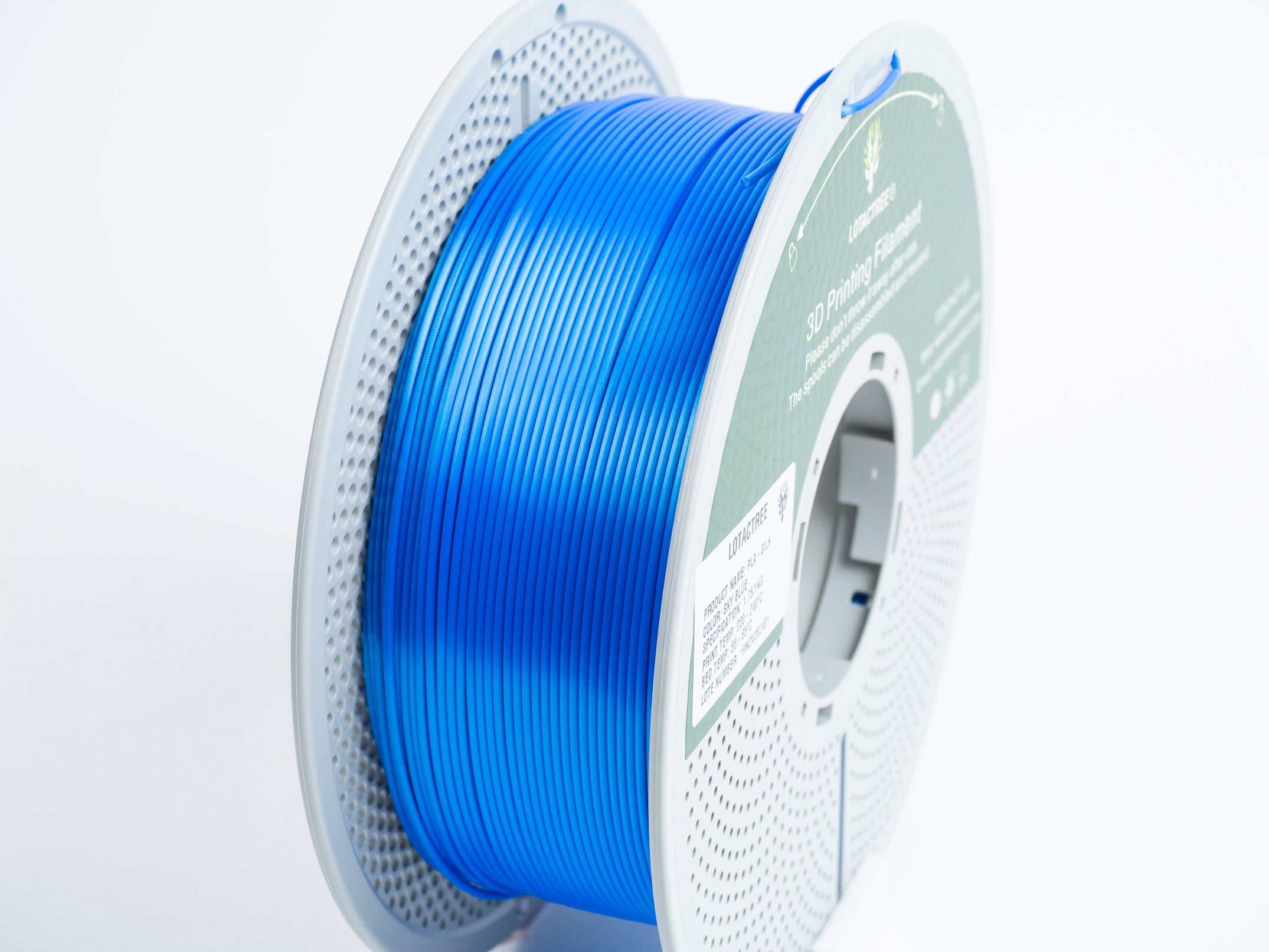 PLA Silk - Sky Blue - 1Kg - Bobina - Lotactree