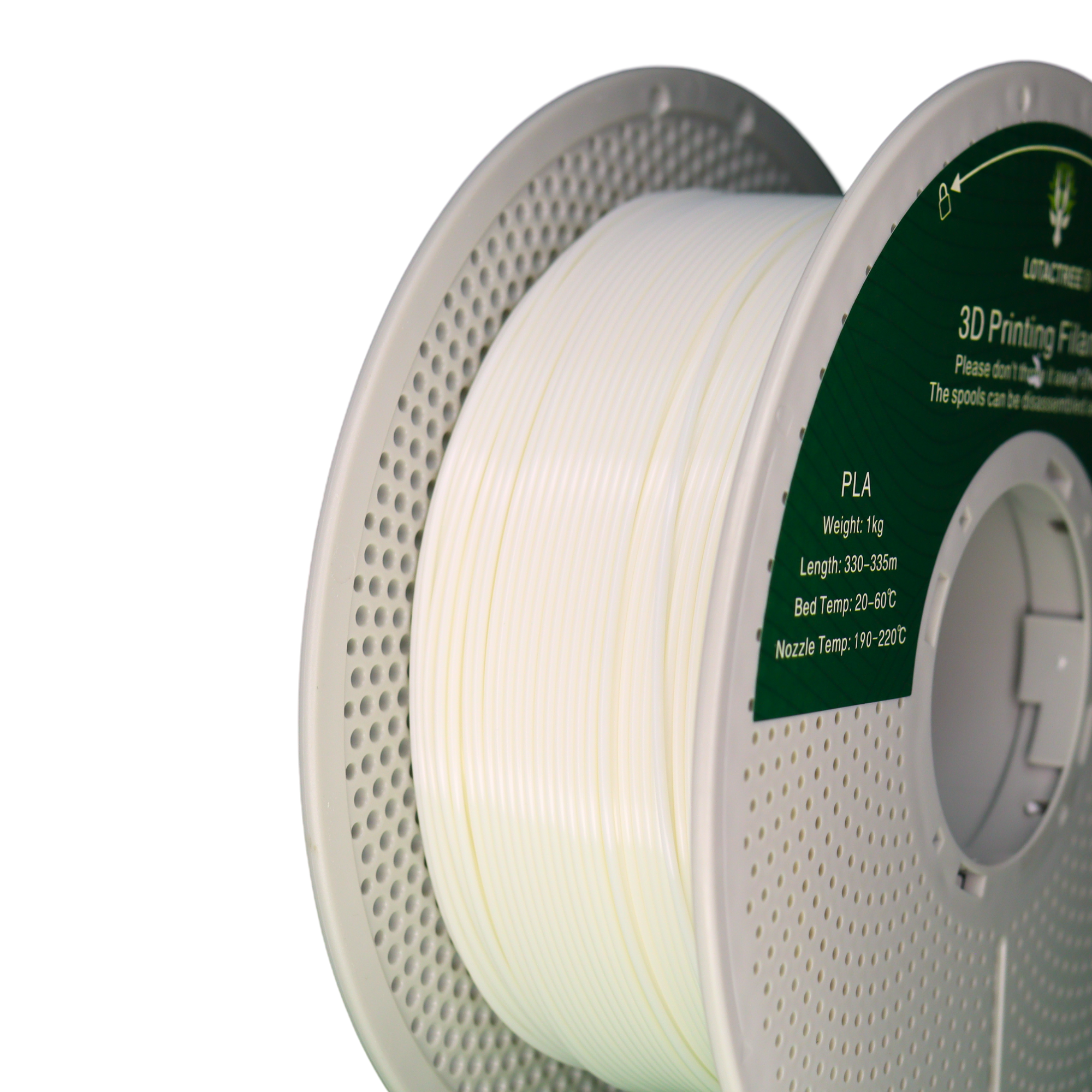 PLA - Warm White - 1Kg - Bobina - Lotactree