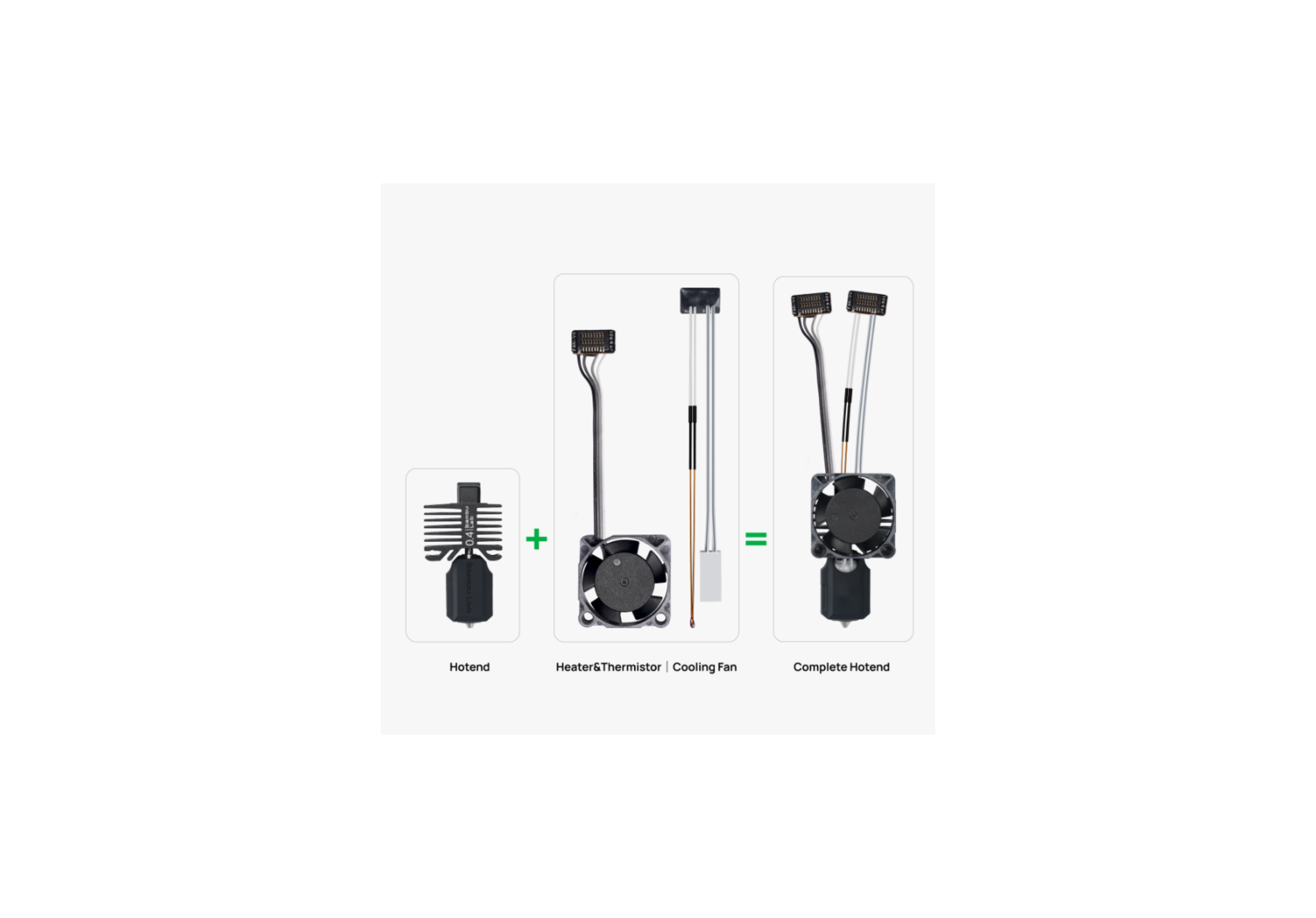 ORIGINAL Bambu Lab Hotend - P1 Series