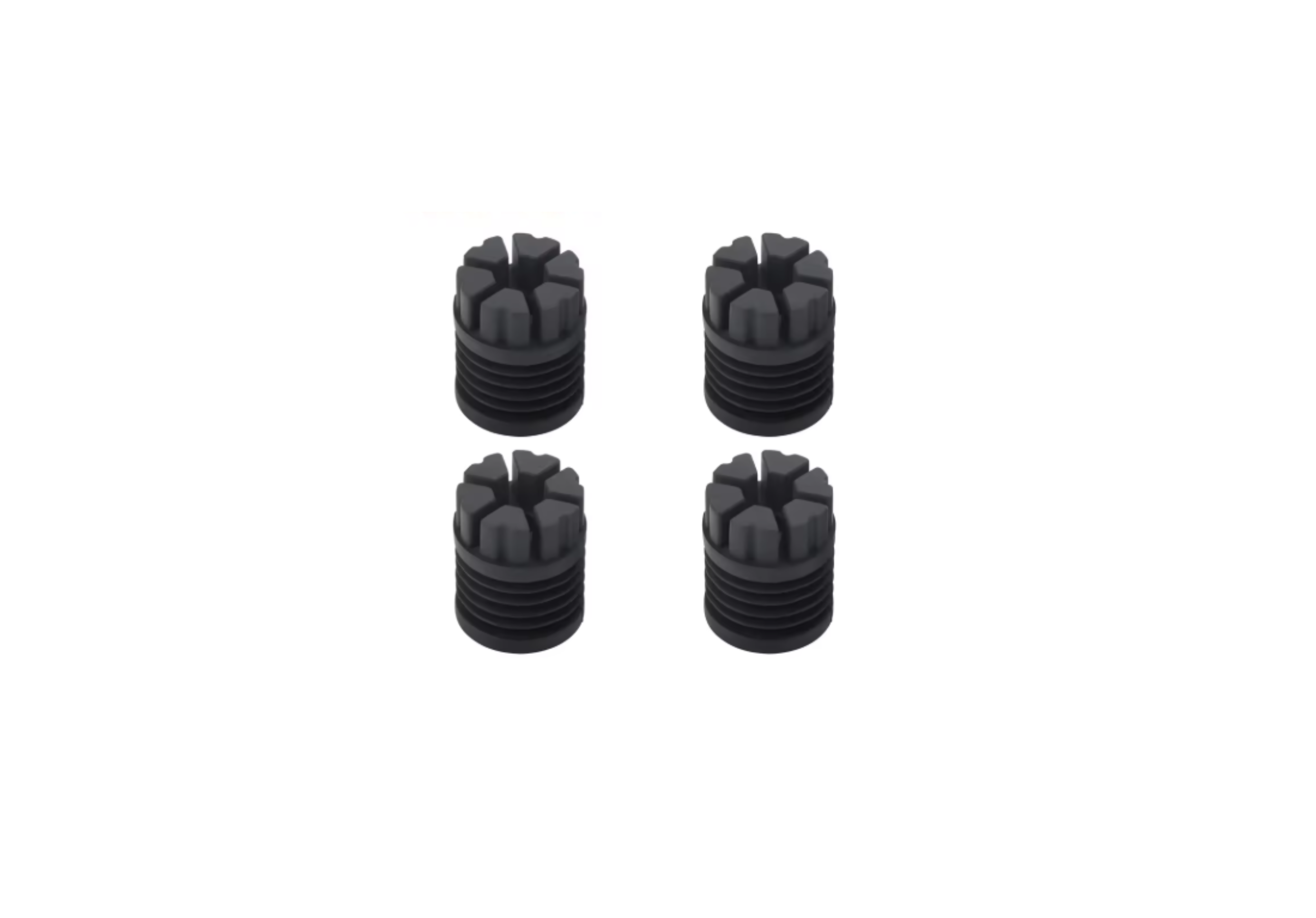 Pés Anti Vibração Compatíveis com Bambu Lab P1P / P1S / X1 / X1C (conjunto de 4 pés)