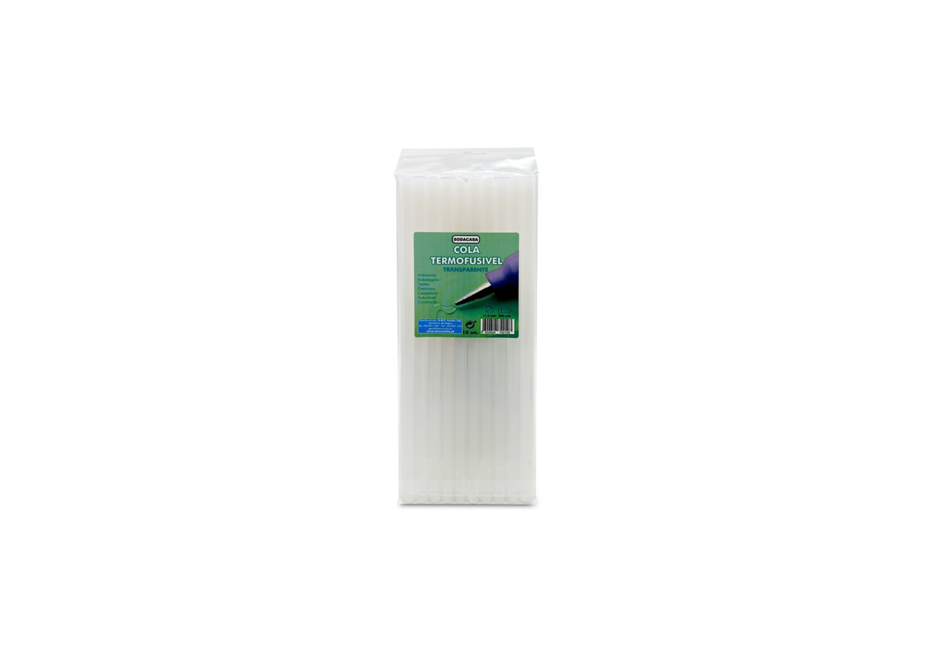 Tubo para Pistola de Cola Quente - 1 unidade (Ø11,5x300mm)